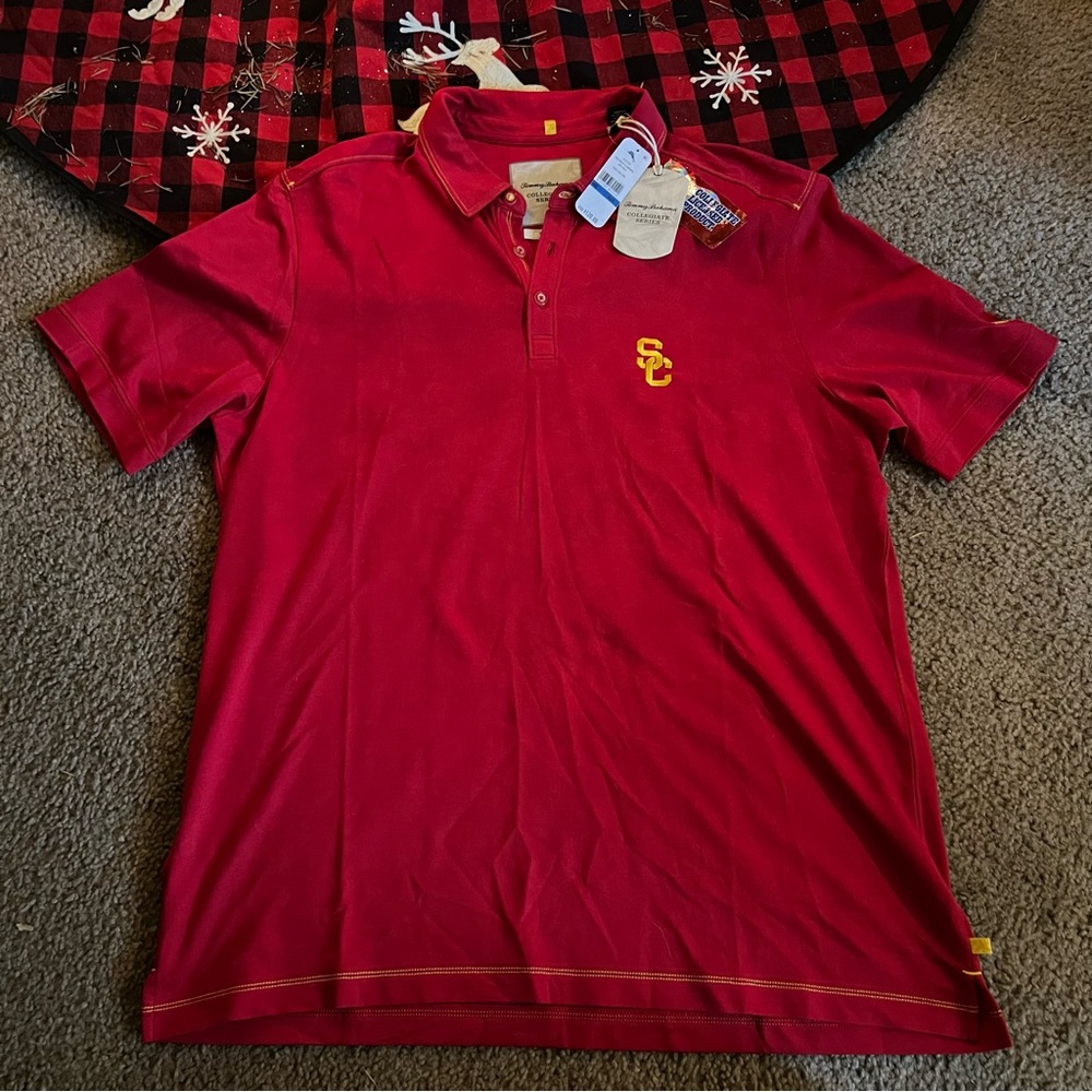 NWT TOMMY BAHAMA USC POLO